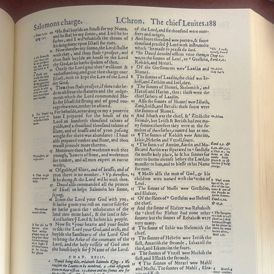 1560 Geneva Bible: First Edition