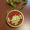 I AM Medallion or Customize with Rope Chain