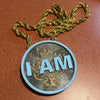 I AM Medallion or Customize with Rope Chain