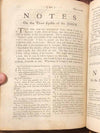 1755 John Wesley 1st Edition Notes Upon N.T.